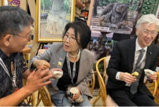 Sekali Cicip Kedubes Korsel Minta Tambah Bukti Kopi Robusta Lahat Mendunia, Ini Buktinya 