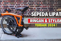 Sepeda Lipat Terbaik 2024 Lebih Ringan dan Styish, Yuk Koleksi