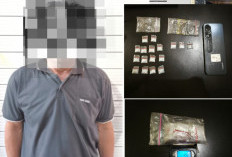 INTAI! Satres Narkoba Polres Lahat Amankan 17 Paket Serbuk Putih dari Tangan Pengedar, Ini Buktinya 