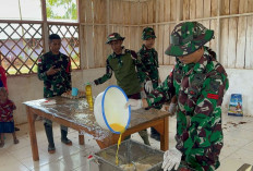 Ini Cara Satgas Yonif 144 Jaya Yudha Tingkatkan Keterampilan Warga Perbatasan