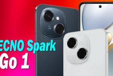 Tecno Spark Go 1, HP Murah Terbaru Oktober 2024, Tahan Banting Anti Cipratan Air, Harga Tak Sampai Sejuta