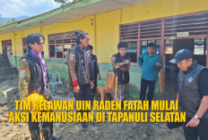 Beragam Aksi Kemanusiaan Tim Relawan UIN Raden Fatah di Tapsel, dari Distribusi Bantuan hingga Bimbingan Agama