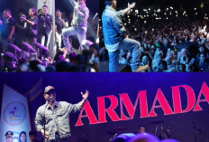 Rizal Armada Omeli Penonton yang Saling Lempar Botol Air Meneral saat Nonton Konser