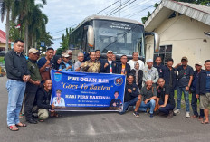 PJ Sekda Dicky Lepas Kontingen PWI Ogan Ilir Ikuti HPN 2026 di Banten, Ini yang Disampaikan