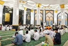 Interior Masjid Agung An-Nur Mantap! Bupati Panca Sebut Masih Ada 3 Tahap Lagi Buat Masjid Lebih Cantik dan In