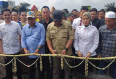 TUNTAS! Penantian 18 Tahun, Penuhi Janji Politik BZ-WIN Resmikan Hauling Road Batubara