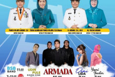 Catat! Ini Rangkaian Kegiatan Dirgahayu Ogan Ilir ke 21, Puncak Acara Dimeriahkan Band ARMADA