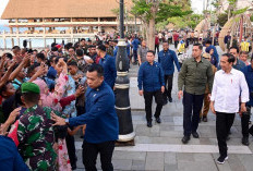Tiba di Kota Kupang, Presiden Jokowi Sapa Warga di Kawasan Pantai Kelapa Lima
