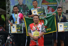 Luar Biasa! Yonif 143/TWEJ Sabet 3 Juara Sekaligus di Lomba Sriwijaya Run