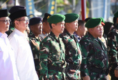 Ternyata Pejabat Ini Wakili Danrem Gapo Hadiri Upacara Peringatan HUT ke-80 TNI di BKB