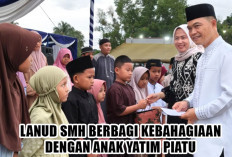 Peringatan Nuzulul Qur'an 1447 H di Lanud SMH: Momen Berbagi Kebahagiaan Bersama Anak Yatim