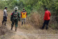 Babinsa Koramil Gelumbang Patroli Terpadu di Wilayah Rawan Api, Apa Tujuannya