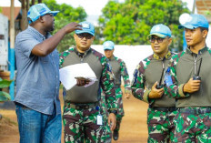 Demi Untuk Memenuhi Standar PBB, Satgas Kizi TNI Konga Terima Inspeksi OSH