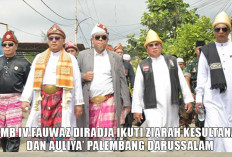 Hujan Bukan Halangan! Lihat Semangat Ratusan Warga Palembang Ikuti Ziarah Kesultanan dan Auliya Bersama SMB IV