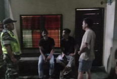 Berikan Arahan, Babinsa Koramil 405-01 Tebing Tinggi dan Warga Piket Ronda Siap Patroli Lingkungan 
