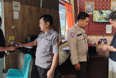 Pastikan Sarana Komunikasi Dalam Keadaan Baik, Kasi TIK Polres Lubuk Linggau Lakukan Giat Ini