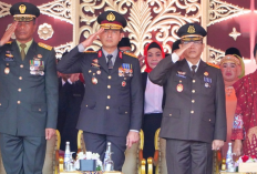 Penurunan Bendera Merah Putih, Wakajati Sumsel Ikut Hadir, Berikut Sosoknya