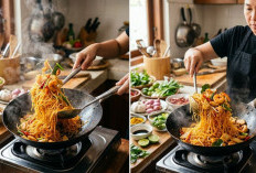 Trik Membuat Mie Singapura Pedas Gurih dengan Bumbu Spesial, Mie Tidak Mudah Lembek, dan Aroma yang Menggoda