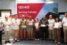 AZKO Gaungkan Semangat Keberlanjutan: Program Berbagi Cahaya Dinilai Mampu Mendorong Efisiensi Energi