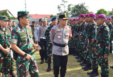 Bakal Menerima Kunjungan Kerja Presiden RI, Ada Pesan Tegas Danrem Gatam Dalam Apel Gabungan