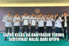 Kantongi Sertifikat Halal BPJPH, Warga Binaan Ga Ragu Lagi Santap Makanan dari Dapur Lapas Kelas IIA Banyuasin