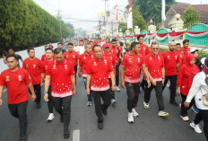 Perkuat Sinergitas, Kasdam II Sriwijaya Hadiri Olahraga Bersama Forkopimda Sumsel