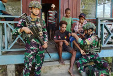 Berkomitmen Bantu Masyarakat Papua, Satgas Yonif 141 Aneka Yudha Jaya Prakosa Lakukan Giat Ini