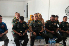 Pejabat Kodim Palembang Ini Ikuti Vicon Bersama Panglima TNI di KDKMP Srimulya
