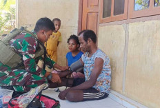 Ini Cara Satgas Yonif 144 Jaya Yudha Tingkatkan Pelayanan Kesehatan Bagi Masyarakat Perbatasan