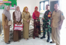 Pemdes Pagar Negara Distribusikan 336 Karung Beras kepada Warga, Ini Penampakannya 