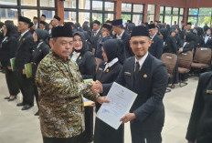 SELAMAT! 139 Guru TK, SD dan SMP di Lahat Diberi Tugas Sebagai Kepala Sekolah