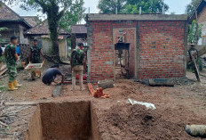 Rehab RTLH Titik 1 Selesai, Kini Masuk Fase Buat Lubang Sanitasi MCK 