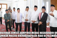 3 Tahun Dirikan Masjid Megah di Palembang, Kapolda Riau Dipuji Menag Nasaruddin Umar