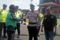Ojol Palembang Tebar Mawar, Ini Jumah Bunga Diterima Polda Sumsel Sebagai Simbol Persaudaraan
