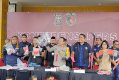 Operasi Pekat Musi 2024 Berakhir, Polrestabes Palembang Ungkap 96 Kasus Dengan Menangkap 110 Tersangka