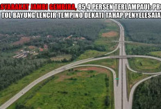 HORE! Progres Tol Jambi Pertama Terlampaui, Proyek Tol Bayung Lencir Tempino Dekati Tahap Penyelesaian