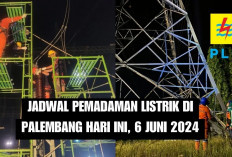 PENGUMUMAN! Jadwal Pemadaman Listrik di Palembang Hari Ini, 6 Juni 2024