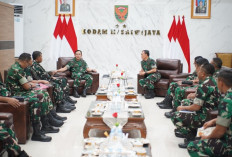 Terima Kunjungan Mayjen Maulana Ridwan, Pangdam II Sriwijaya Bahas Mengenai Hal Ini
