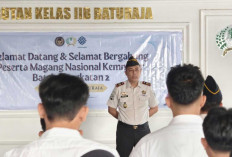 Rutan Baturaja Laksanakan Pemberian Arahan Peserta Magang Nasional Kemnaker Batch I Angkatan 2