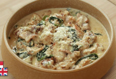 Resep Creamy Garlic Chicken Praktis: Ide Bekal Kantor yang Bikin Nagih!