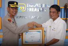 Raih Nilai Sempurna, Polres Lahat Terima Reward dari KPPN, Ini Kategorinya 