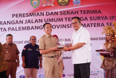 Kementrian ESDM Bantu 155 Titik PJU Tenaga Surya Untuk Kota Palembang, Ini Wilayah Yang Akan Dipasang  