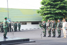 Gelar Upacara Bendera 17 Oktober 2025, Pejabat Korem Gapo Ini Jadi Inspektur Upacaranya