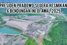 Presiden Prabowo Bakal Resmikan 6 Bendungan di Awal Tahun 2025, 2 Ada di Aceh