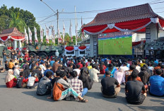 Perkuat Kemanunggalan TNI-Rakyat, Kodim Palembang Ajak Warga Nobar Piala Dunia 2026