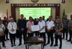 Kejari OKU MoU Dengan 13 Camat dan 4 Kades di Baturaja Timur, Dalam Hal Apa