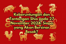 Keberuntungan dan Tantangan Shio pada 27 November 2024: Siapa yang Akan Bersinar Besok?