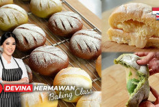Roti Mochi Viral! Resep Roti Isi Mochi ala Chef Devina Hermawan yang Lembut & Kenyal
