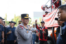 Hadir Dalam Aksi Damai Organisasi Buruh, Kapolda Sumsel Pastikan Satu Hal Ini Aman
