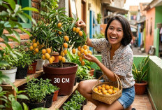 Cuma Pakai Pot 30 CM, 7 Tanaman Buah Mini Ini Bisa Panen Berkali-Kali, Solusi Cerdas Buat Rumah Sempit!